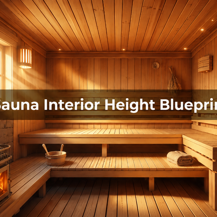 Sauna Interior Height Blueprint: Ceiling and Bench Dimensions That Work