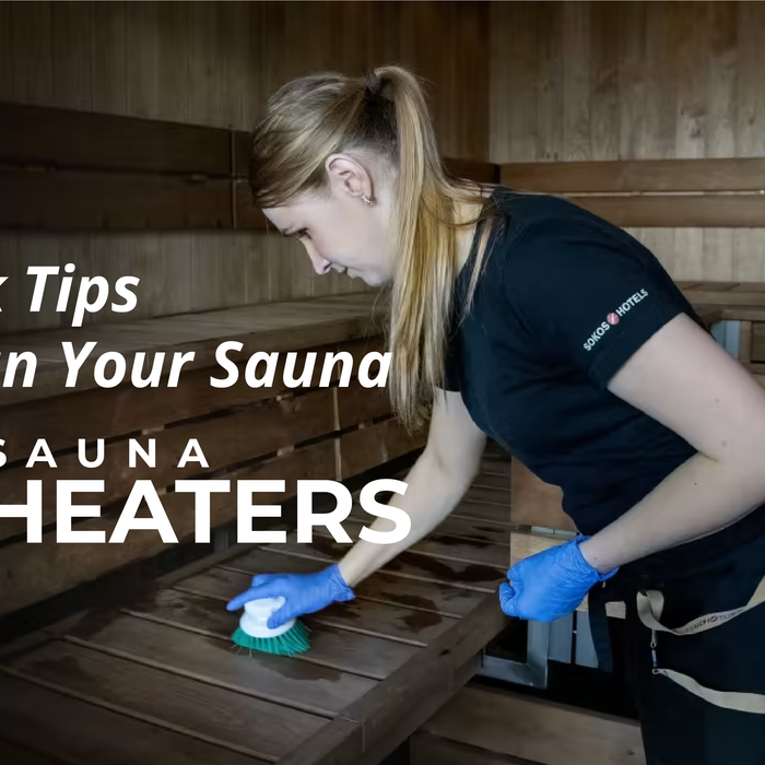 7 Quick Tips to Clean Your Sauna