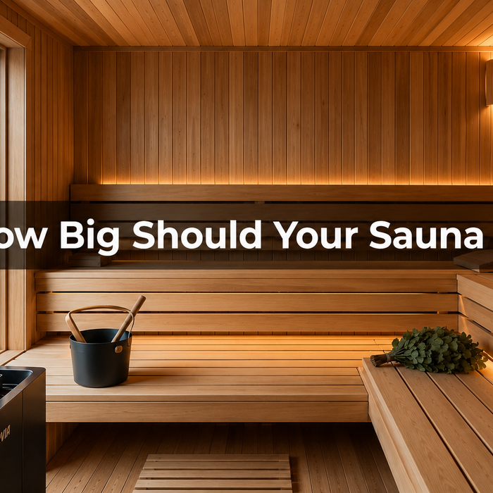 Sauna Interior Size Guide: How Big Should Your Sauna Be?