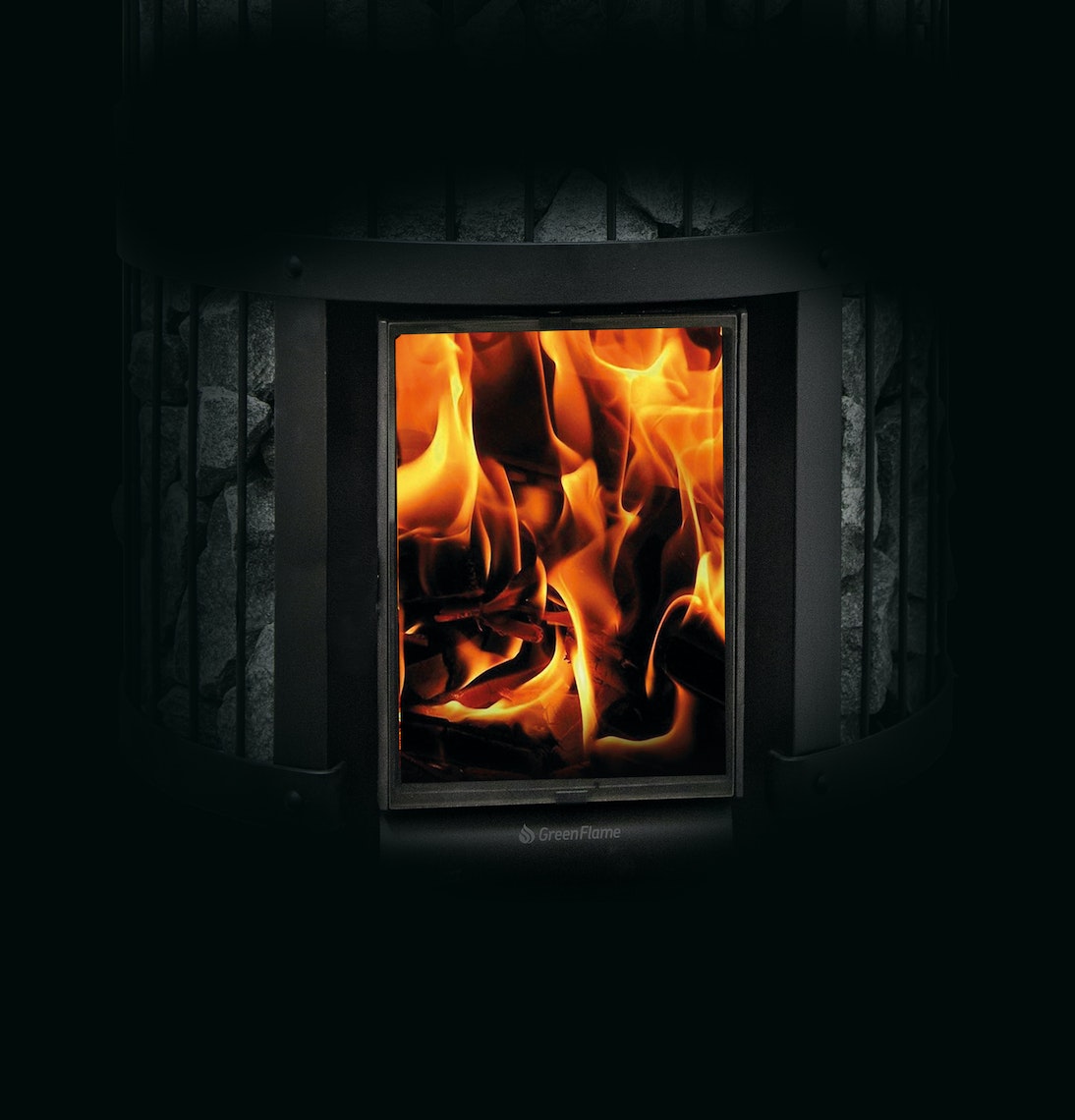 Harvia Greenflame Wood Stove