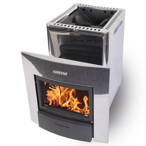 Sauna Wood Stove Outside Feed