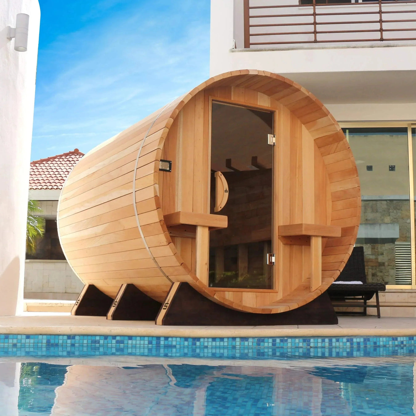 4-Person Barrel Saunas