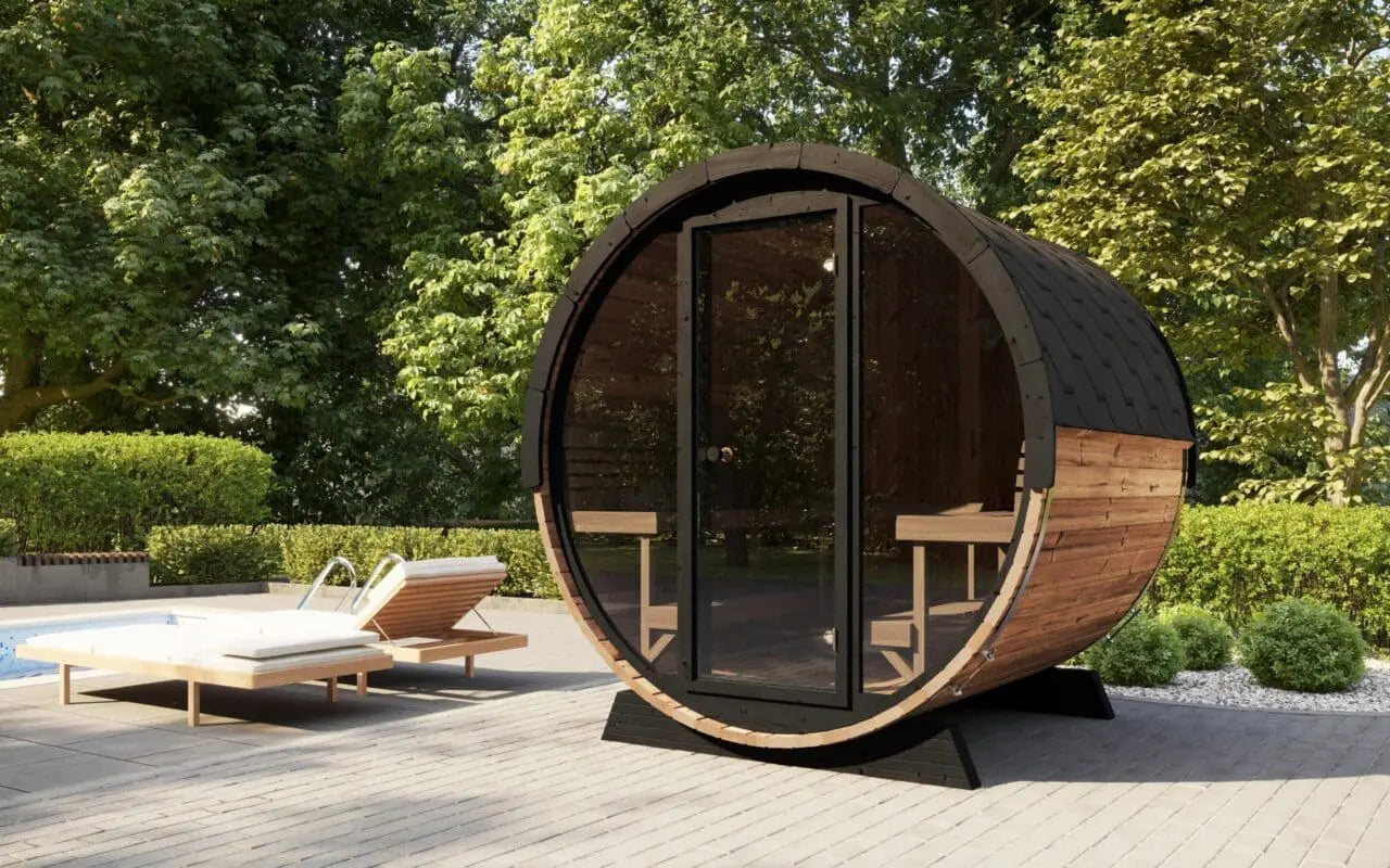 Outdoor Barrel Sauna