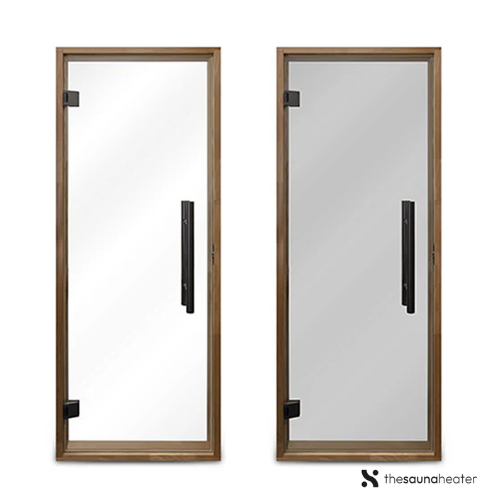 Prosaunas Glass Door 24"x73" ThermoAspen