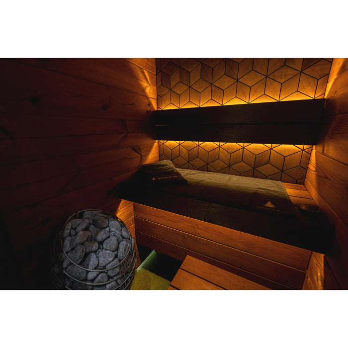 Leil Como 120 1-Person Indoor Sauna Kit