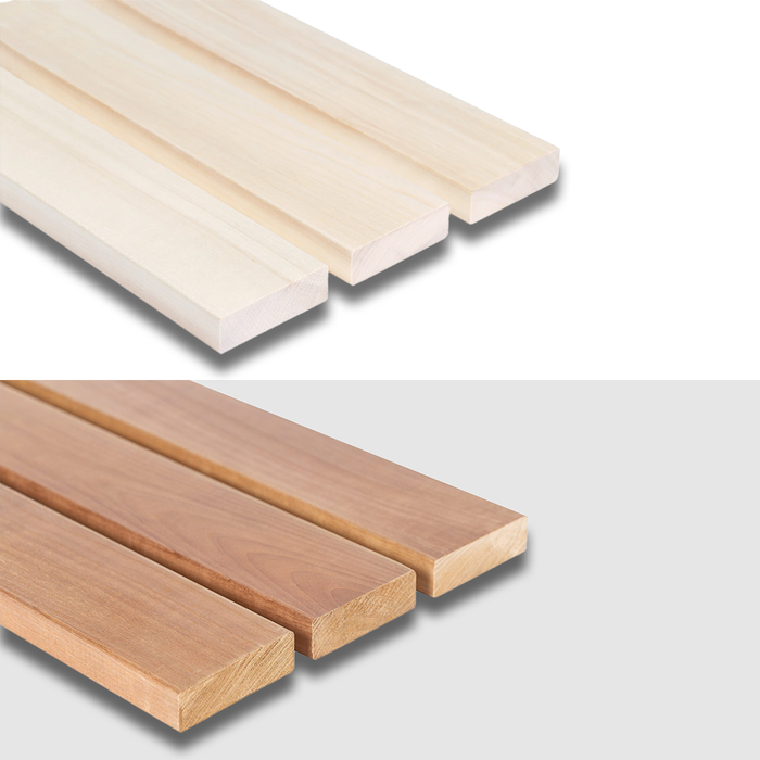 Thermory Aspen Bench Wood 1.25x4 SHP