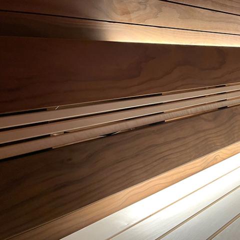 ProSaunas Thermo-Radiata Pine 2x6 S4SEE SHP