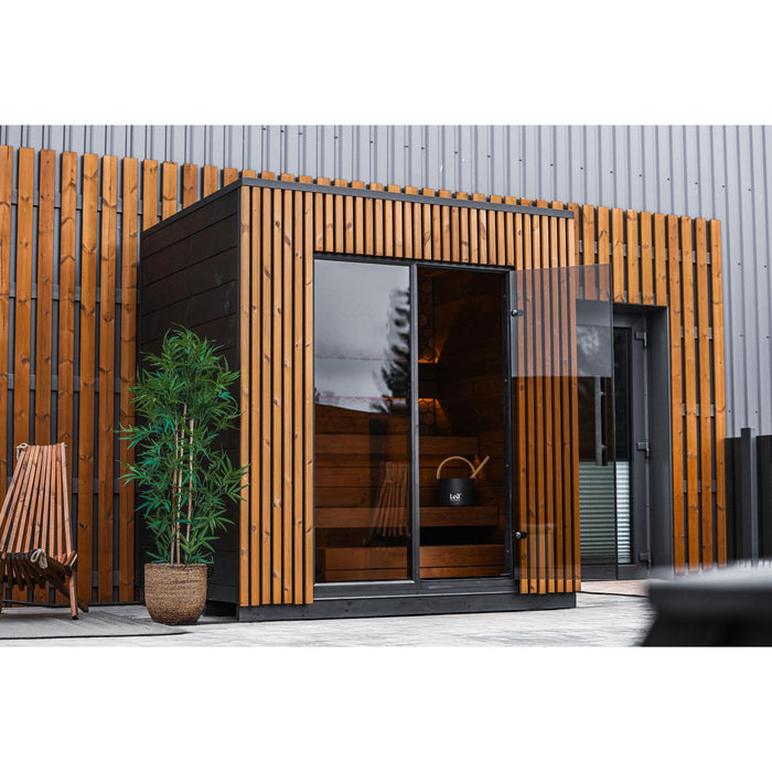 Leil Viva 210 3-Person Outdoor Sauna Kit