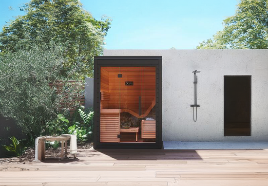 Auroom Aura 2 Person Premium Outdoor Sauna Kit Auroom Aura 2 Person Premium Outdoor Sauna Kit