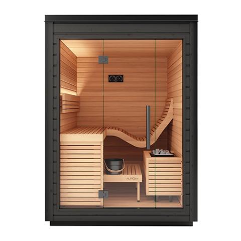 Auroom Aura 1-2 Person Outdoor Traditional Sauna