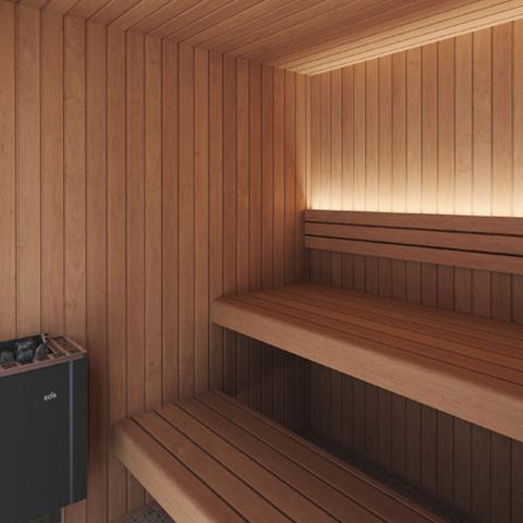 Auroom Emma Wood Cabin Sauna Kit