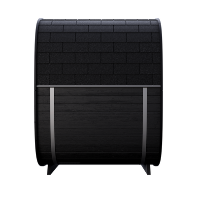 Leil Black Cube Classic Outdoor Sauna Kit