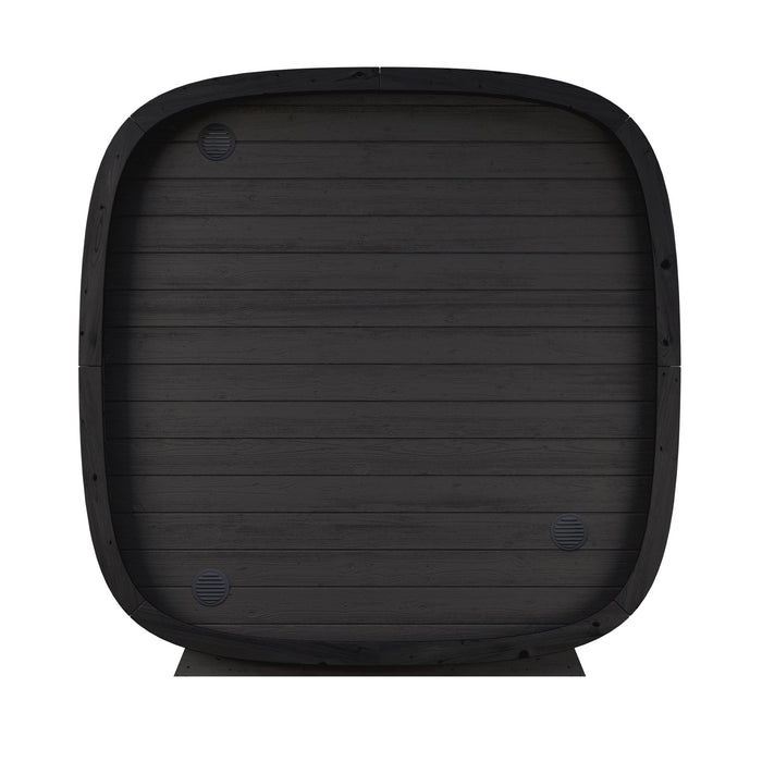 Leil Black Cube Premium Outdoor Sauna Kit