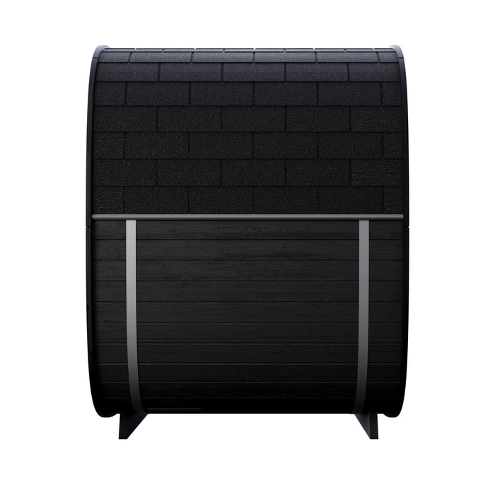 Leil Black Cube Premium Outdoor Sauna Kit