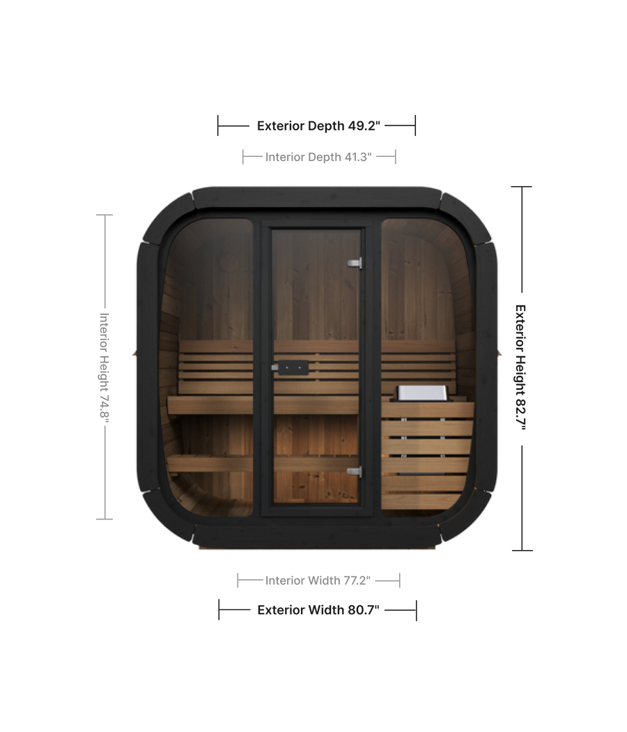 SaunaLife Cube CL4G Sauna Kit