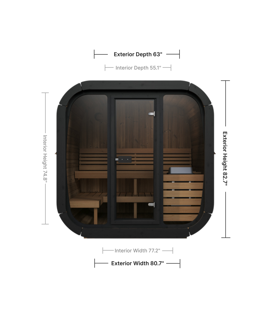SaunaLife Cube CL5G Sauna Kit