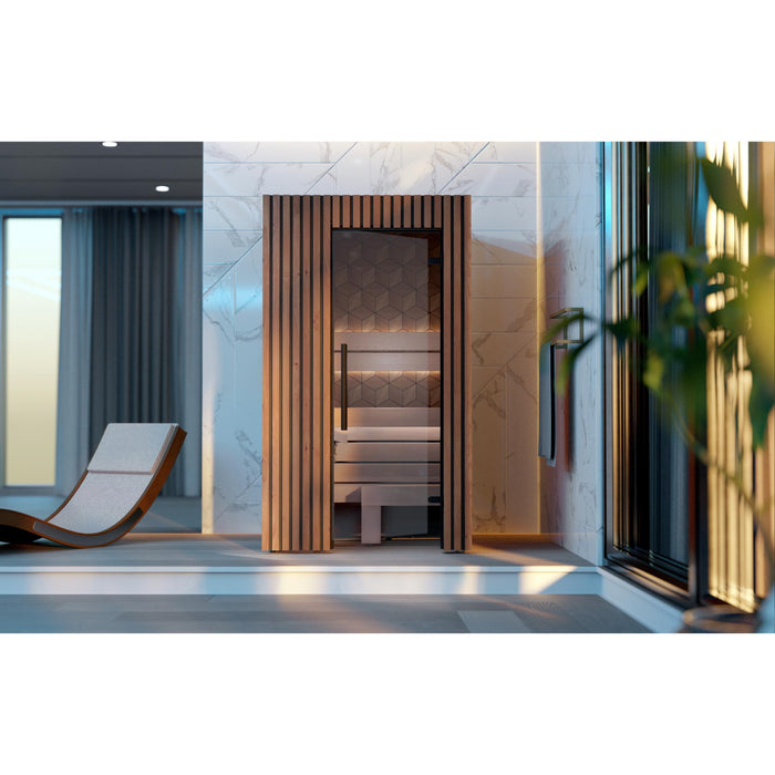 Leil Como 120 1-Person Indoor Sauna Kit