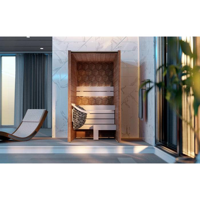 Leil Como 120 1-Person Indoor Sauna Kit