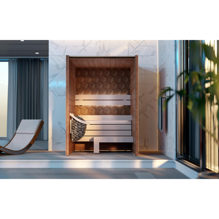 Leil Como 150 2-Person Indoor Sauna Kit