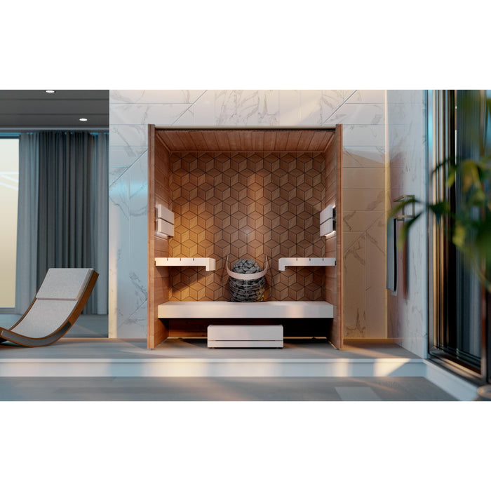 Leil Como 4-180 4-Person Indoor Sauna Kit