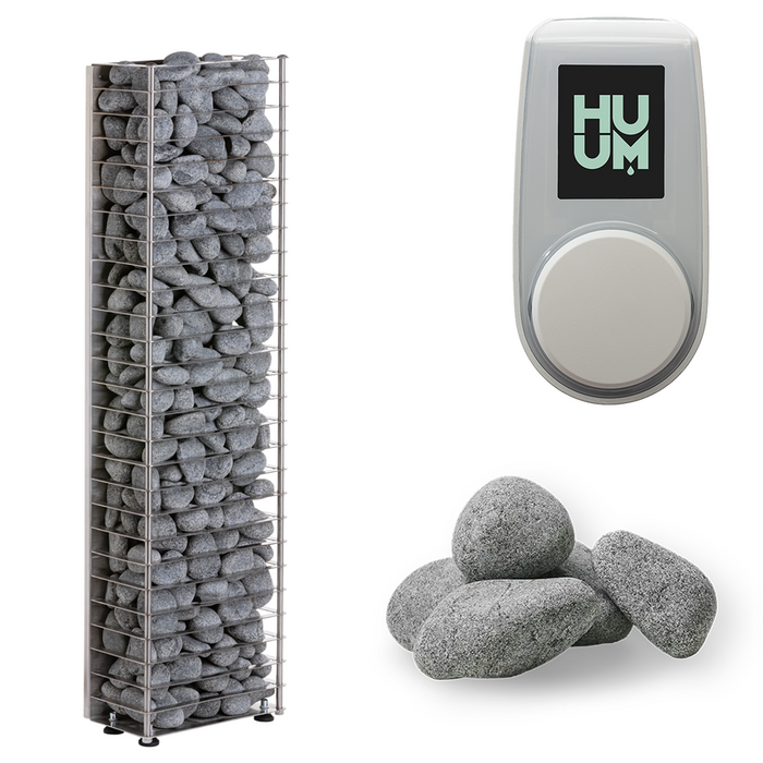 HUUM CLIFF Mini Series 3.5kW Sauna Heater Package