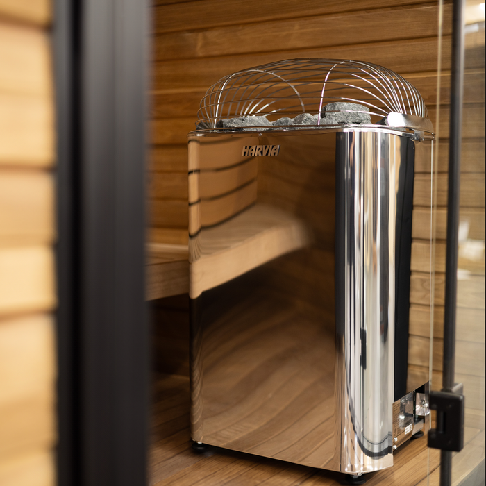 Harvia Club K12.5G Sauna Heater Package