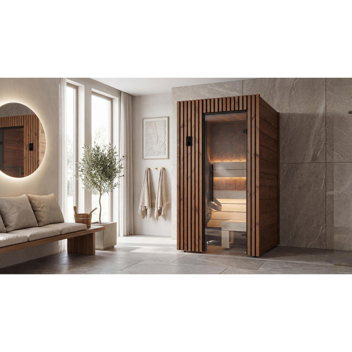 Leil Como 120 1-Person Indoor Sauna Kit