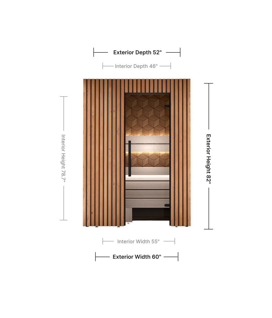 Leil Como 150 Indoor Sauna Kit