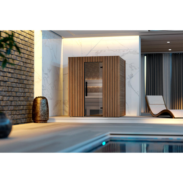 Leil Como 3-180 3-Person Indoor Sauna Kit