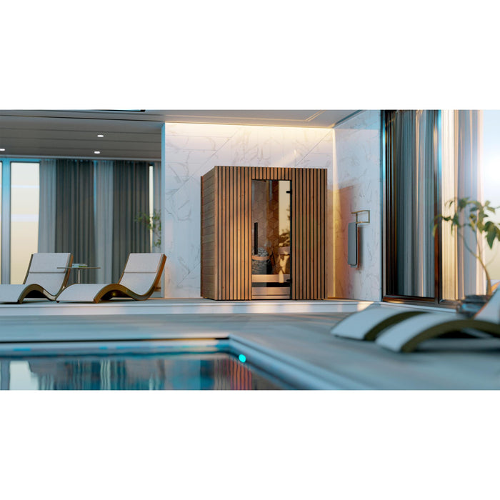 Leil Como 4-180 4-Person Indoor Sauna Kit