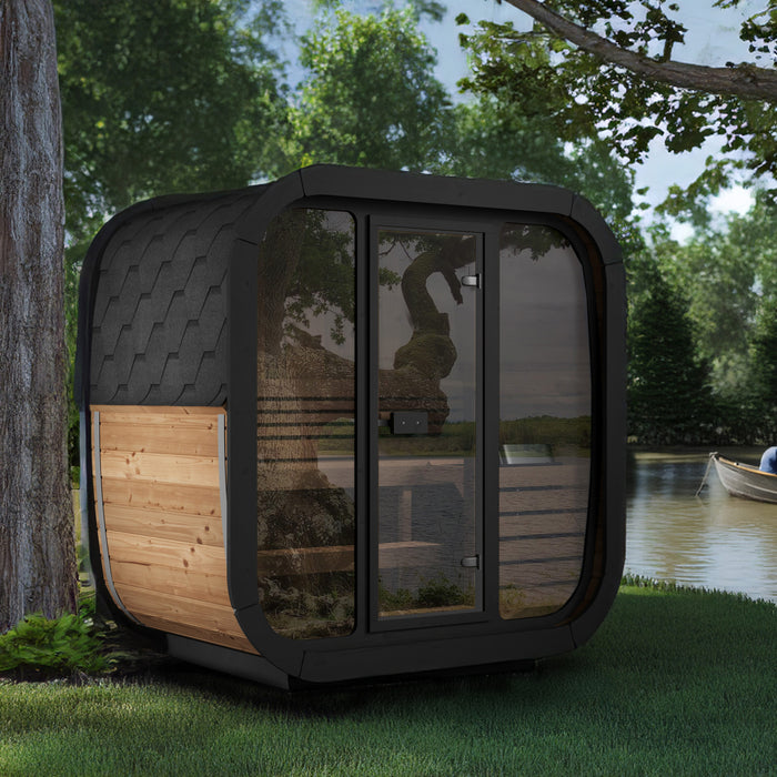 SaunaLife Cube CL4G Luxury 3 Person Sauna