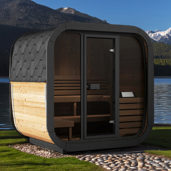 SaunaLife Cube CL5G Luxury 4 Person Sauna