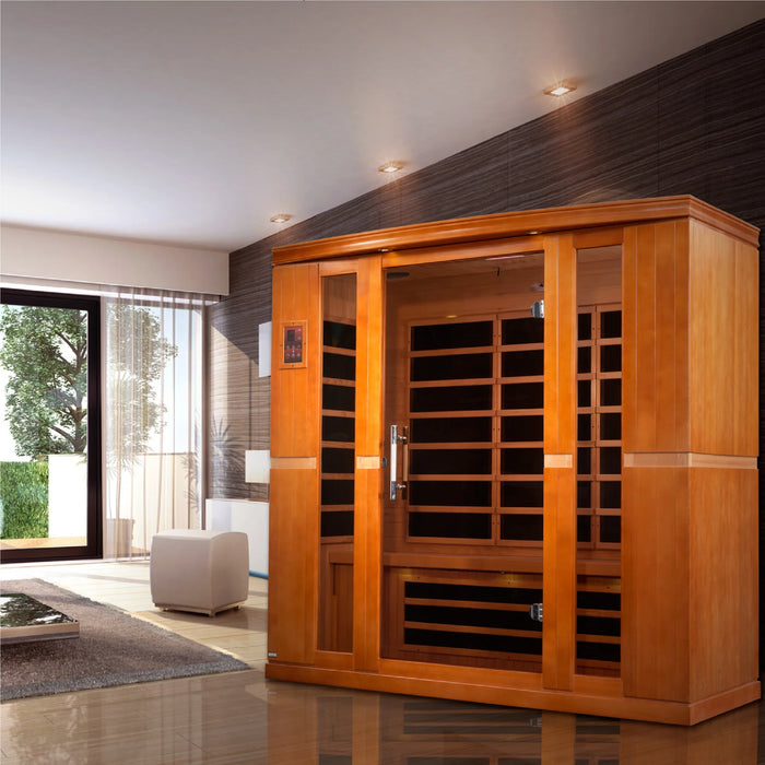 Golden Designs Dynamic Bergamo Infrared Indoor Sauna