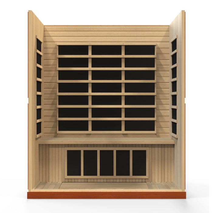 Golden Designs Dynamic Bergamo Infrared Indoor Sauna