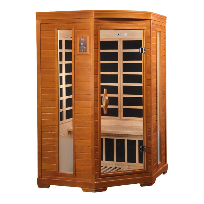 Golden Designs Dynamic Heming Infrared Indoor Sauna Corner