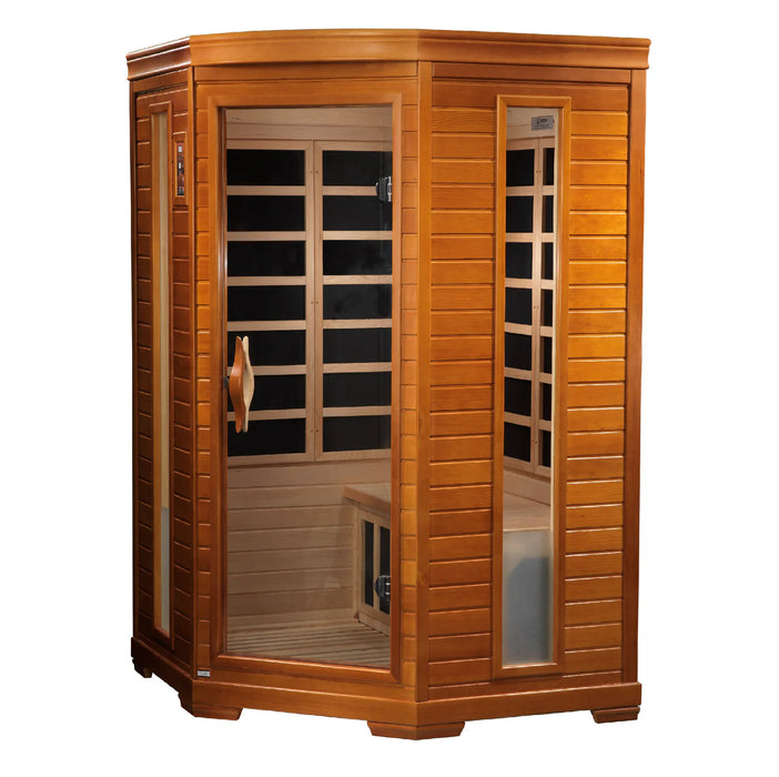 Golden Designs Dynamic Heming Infrared Indoor Sauna Corner