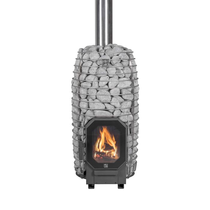 HUUM HIVE Flow Mini Wood-Burning Sauna Stove Package