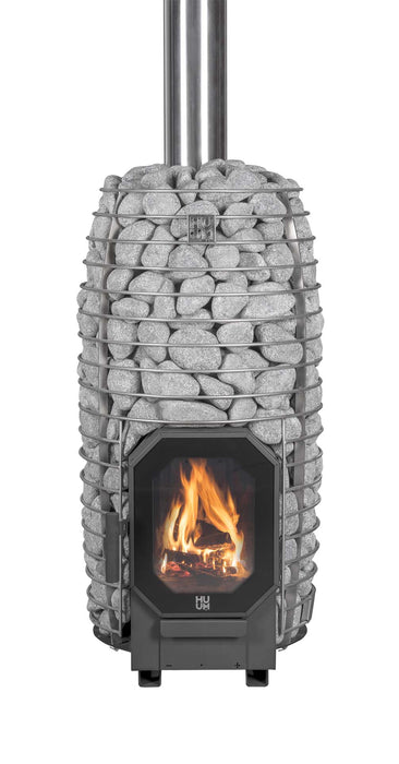 HUUM HIVE Flow Mini Wood-Burning Sauna Stove Package