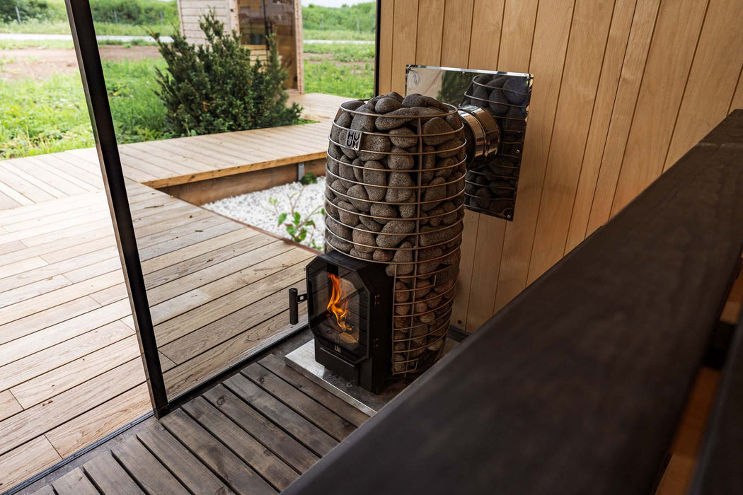 HUUM Hive Flow Mini LS Wood Burning Sauna Stove