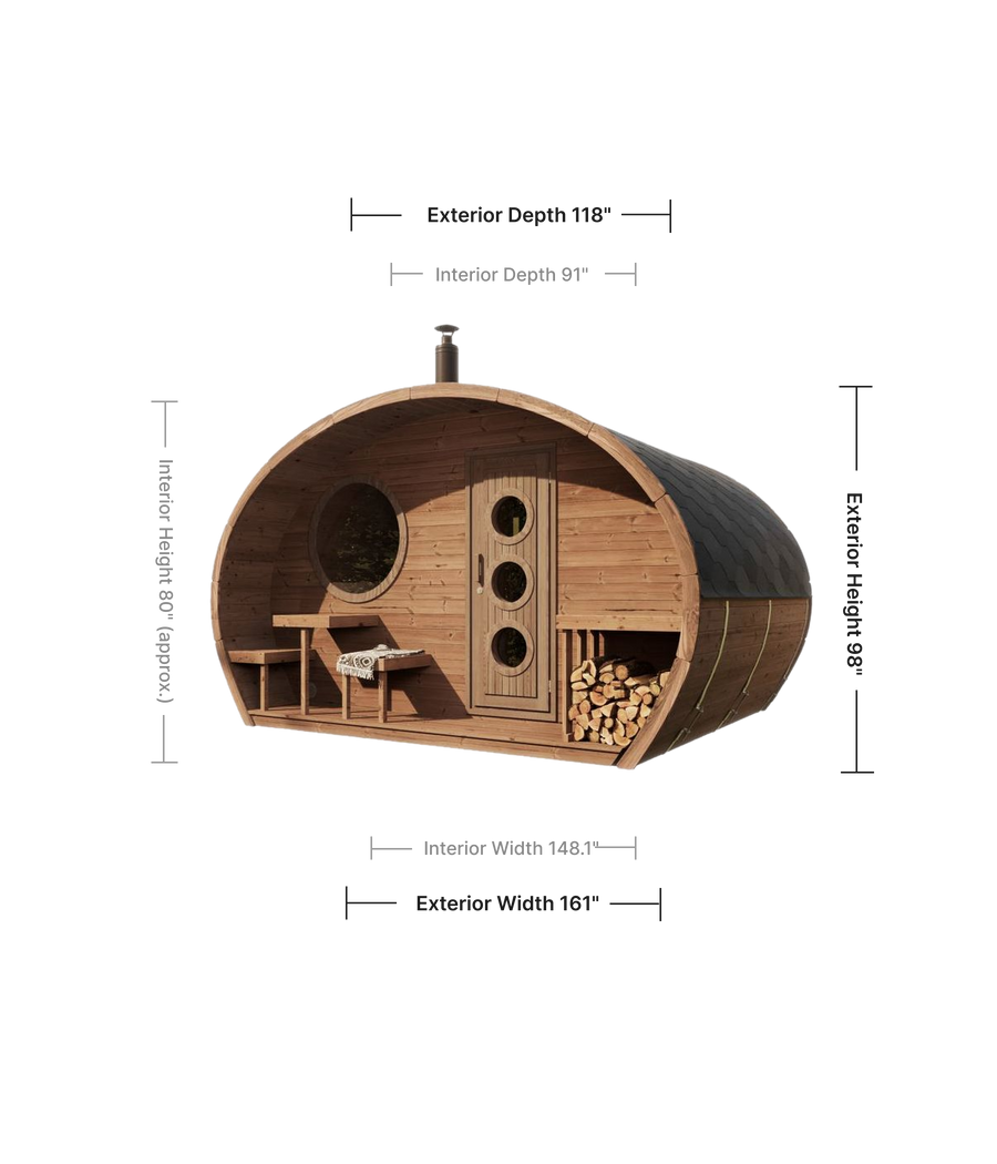 SaunaLife G11 Sauna Cabin