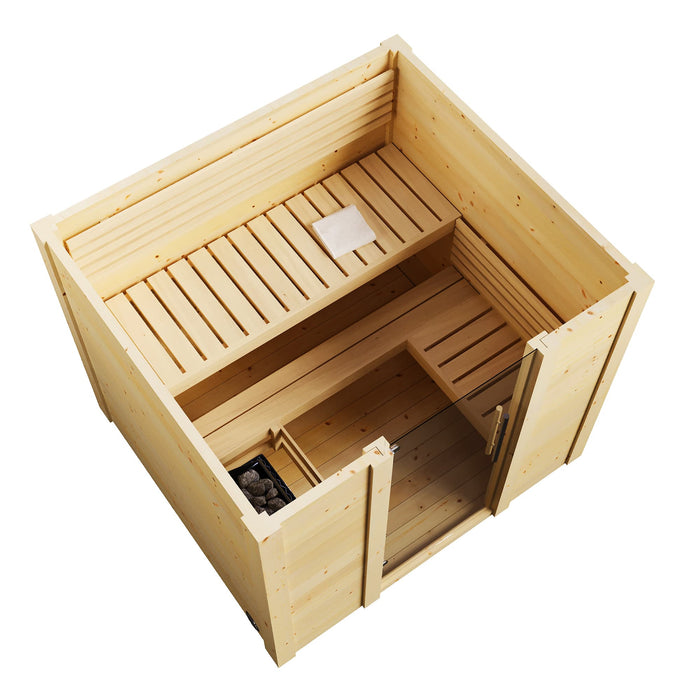 SaunaLife Model G2 Outdoor Sauna DIY Kit