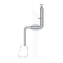HUUM Thru-Wall Top Chimney Kit