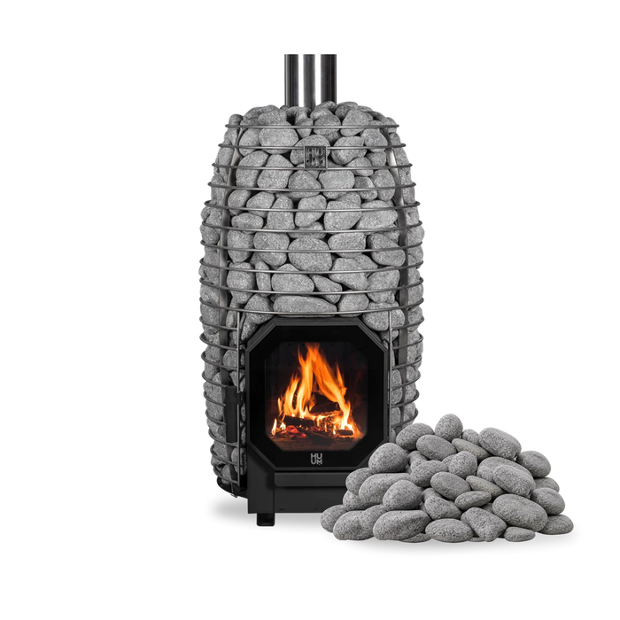 HUUM HIVE Flow Wood-Burning Sauna Stove Package