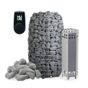HUUM HIVE Mini 10.5 kW Sauna Heater Package - UKU Classic Black WiFi