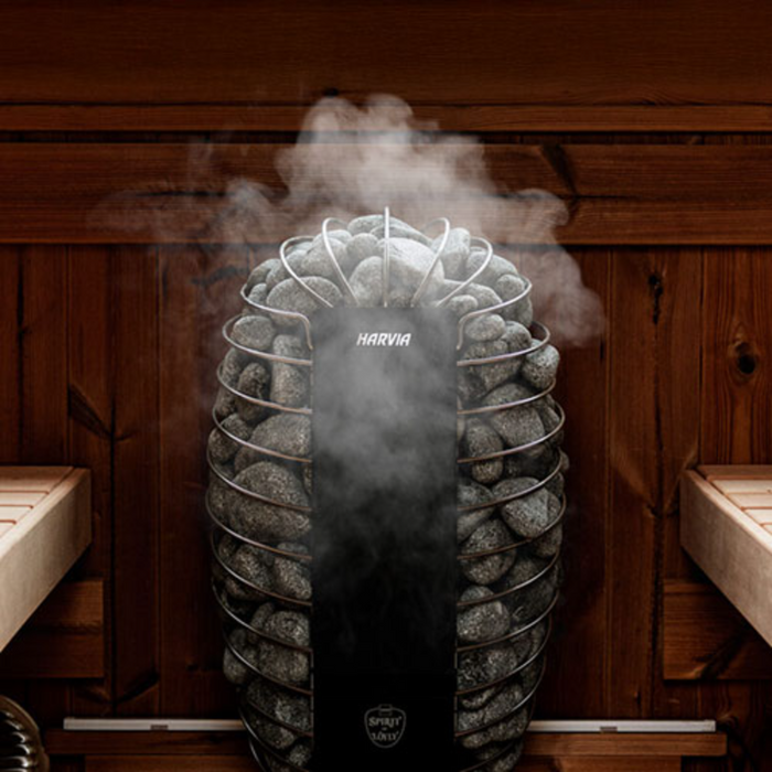 Harvia Spirit SP80E Sauna Heater Package