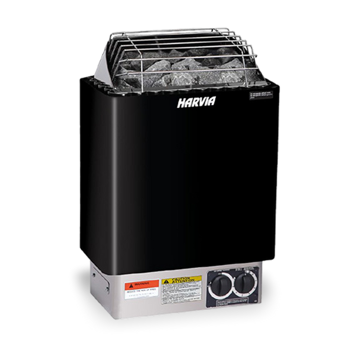 Harvia KIP60B Sauna Heater w/ Built-In Controls