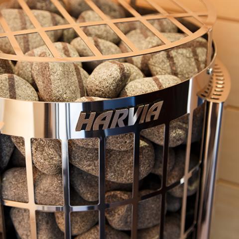 Harvia Cilindro PC80E Sauna Heater