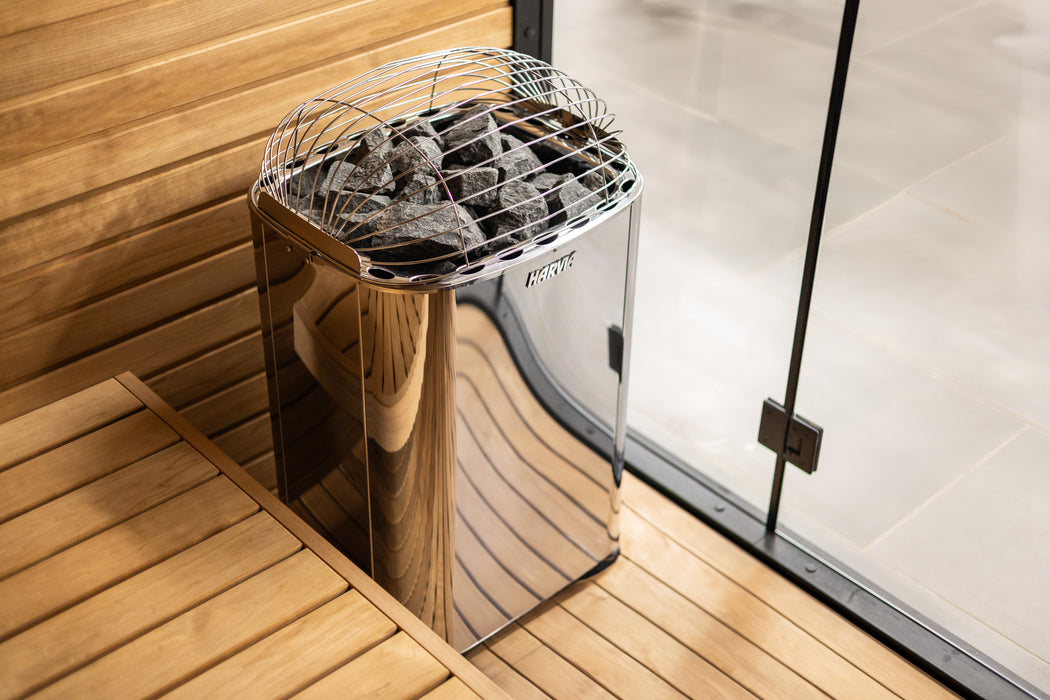 Harvia Club K12.5G Sauna Heater Package