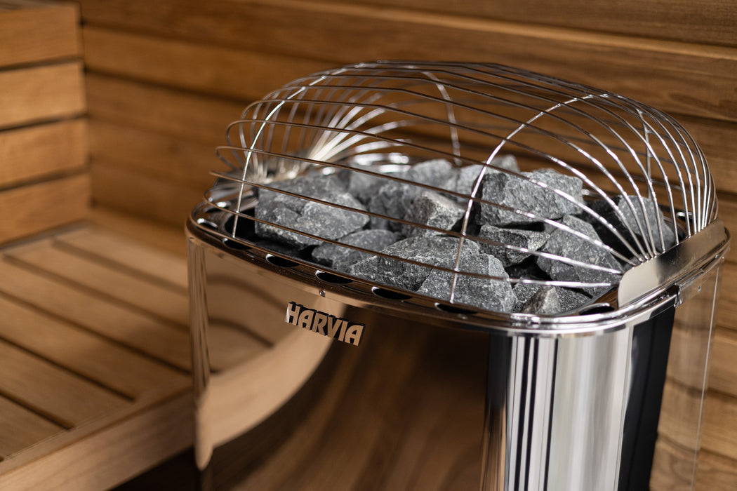 Harvia Club K12.5G Sauna Heater Package