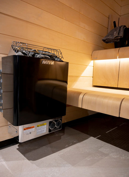 Harvia KIP80B 240V Electric Sauna Heater w/Built-In Controllers
